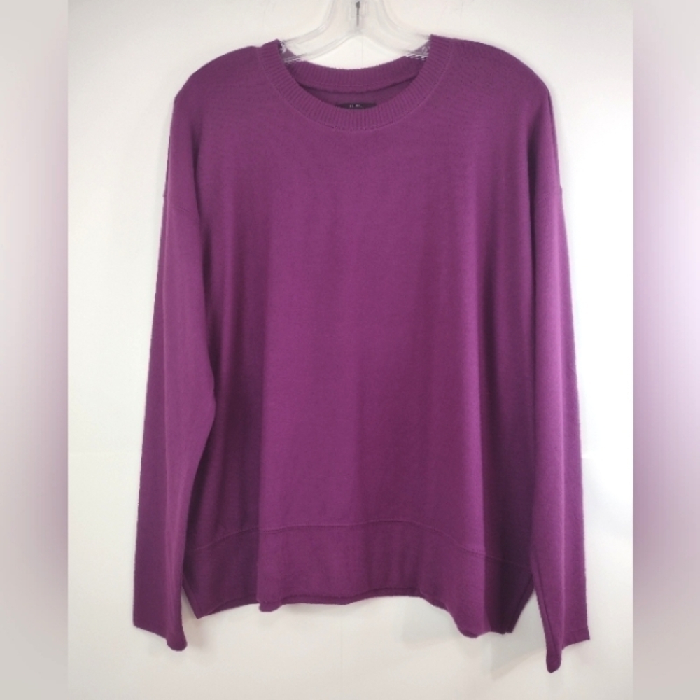 Lucky Brand women's long sleeve purple sweater size (M)